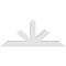 Ekena Millwork Saratoga Architectural Grade PVC Gable Bracket, 48"W x 20"H x 4"D x 4"F, 10/12 Pitch GBP048X20X0404SAR00 - alternate 5